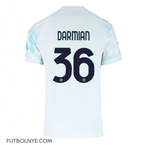 Camiseta Inter Milan Matteo Darmian #36 Visitante Equipación 2025-26 manga corta